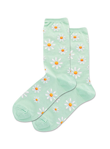 Women’s Daisies Socks - Jilly's Socks 'n Such