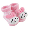 Kids Baby Animal Rattle Socks - Jilly's Socks 'n Such