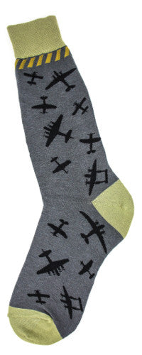 Men’s-Airplanes Socks