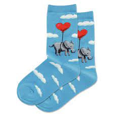 Hot Sox Kids “Elephant with Red Balloon”