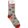“Love and A Dog” - Box Sign and Sock Set - Jilly's Socks 'n Such