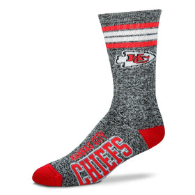 Kansas City Chiefs Marbled Socks - One Size