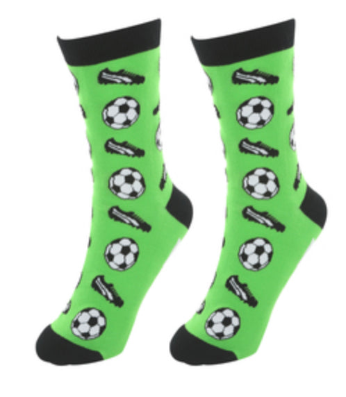 Unisex “Soccer Life” Soccer Socks - Jilly's Socks 'n Such