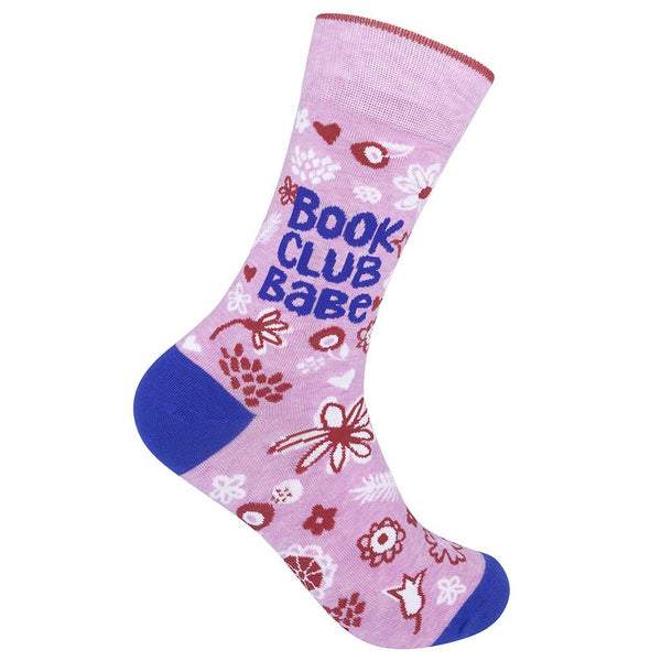 Book Club Babe Socks - One Size - Jilly's Socks 'n Such