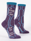 Women’s “I Love My Job” Socks - Jilly's Socks 'n Such