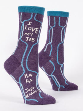 Women’s “I Love My Job” Socks