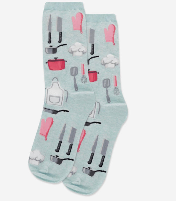 Women’s Kitchen Utensils Socks - Jilly's Socks 'n Such