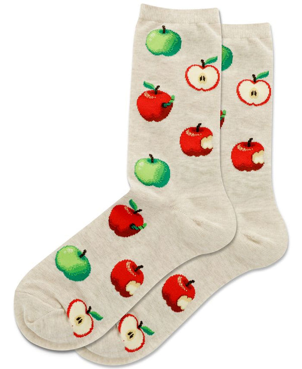 Women’s Apple Socks - Jilly's Socks 'n Such