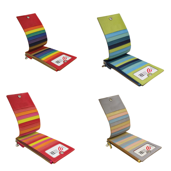 ILI Slim Fold Wallet - Assorted Colors - Jilly's Socks 'n Such