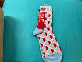 Women’s “I Love an Easy Challenge” Sock