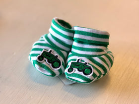 Creative Knitwear-Kids’ Striped Tractor Bootie Socks Gift