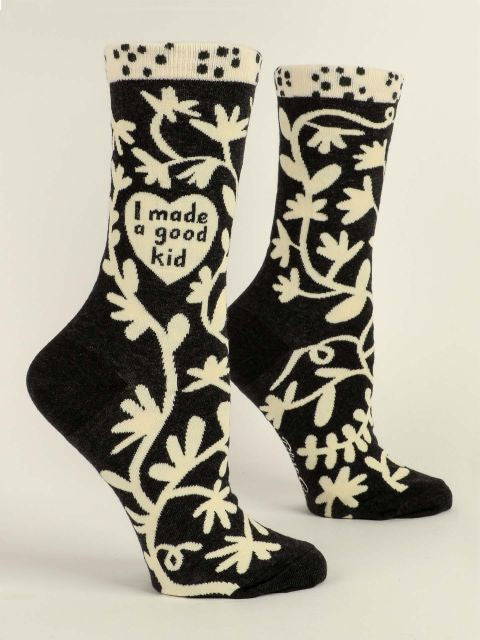 Women’s “I Made A Good Kid” Socks - Jilly's Socks 'n Such