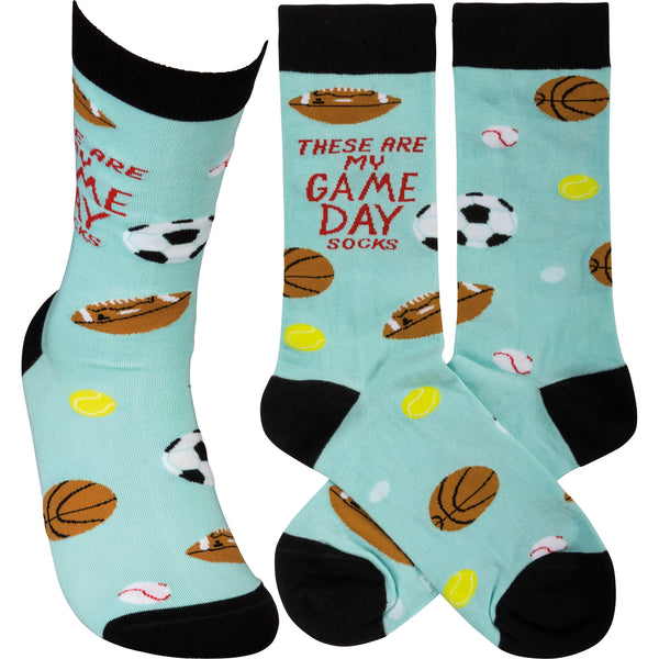 “Game Day Socks” Socks - One Size - Jilly's Socks 'n Such