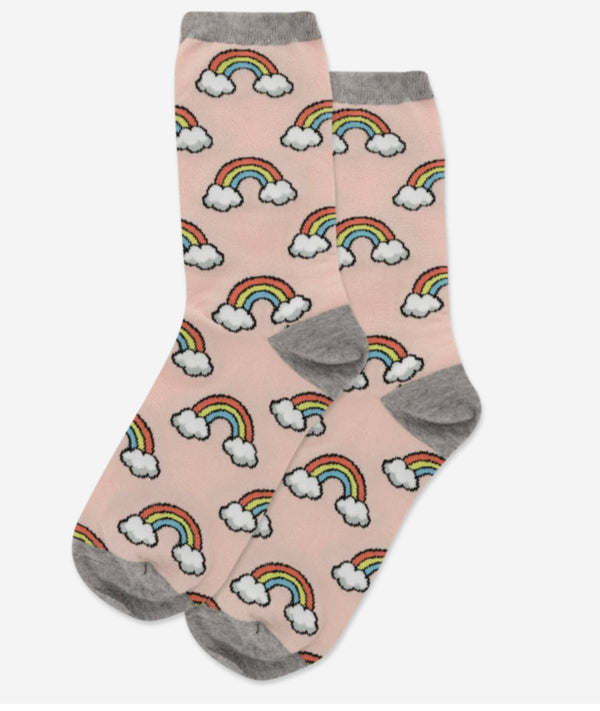 Women’s Rainbow Cloud Socks - Jilly's Socks 'n Such