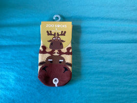 “Zoo Socks” for Toddlers - Moose