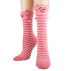 Women’s 3-D Pig Socks