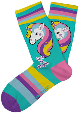 Kid's Unicorn Socks- “Love Is Magic