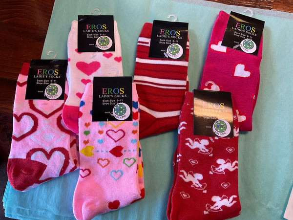 Valentine assortment Eros - Jilly's Socks 'n Such