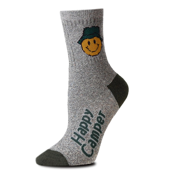 “Happy Camper” Socks - One Size - Jilly's Socks 'n Such