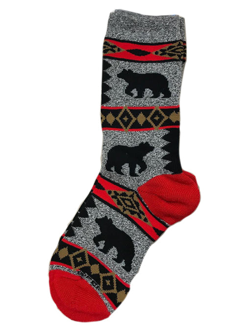 Bear Blanket Socks - One Size - Jilly's Socks 'n Such