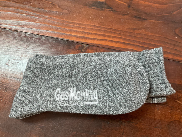 Men's “Gas Monkey” Work & Outdoor Crew Sock - Assorted Colors - Jilly's Socks 'n Such