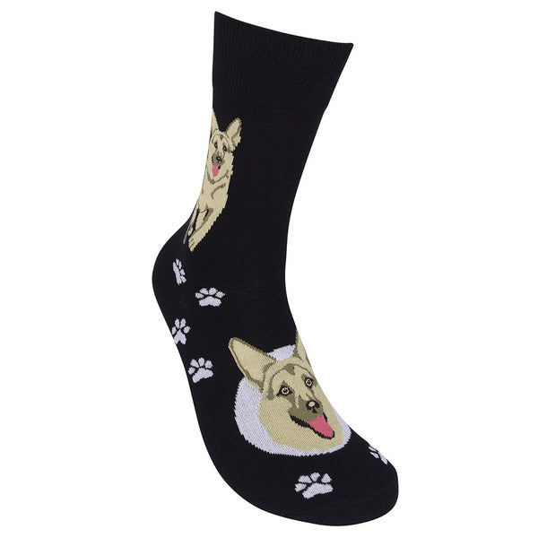 German Shepard Breed Socks - One Size - Jilly's Socks 'n Such