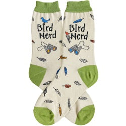 Women’s Bird Nerd Socks - Jilly's Socks 'n Such