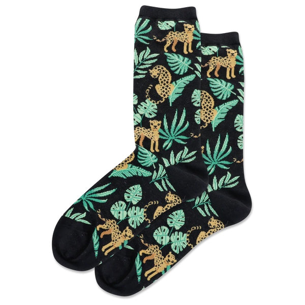 Women’s Jungle Cat Socks - Jilly's Socks 'n Such