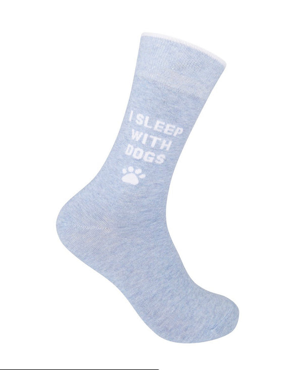 “I Sleep With Dogs ” Socks - One Size - Jilly's Socks 'n Such