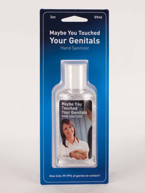 Blue Q Hand Sanitizer “Maybe...” - Jilly's Socks 'n Such
