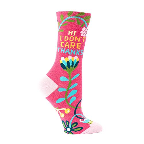Women’s “Hi Don’t Care Thanks” Socks - Jilly's Socks 'n Such
