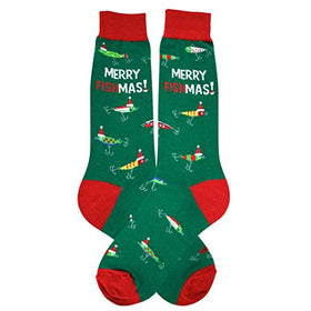 Men’s “Merry Fishmas” Socks