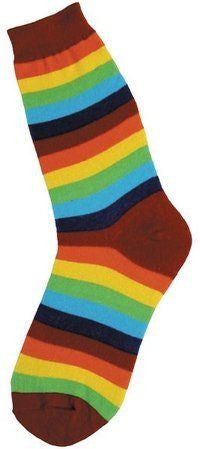 Women’s Rainbow Striped Socks - Jilly's Socks 'n Such