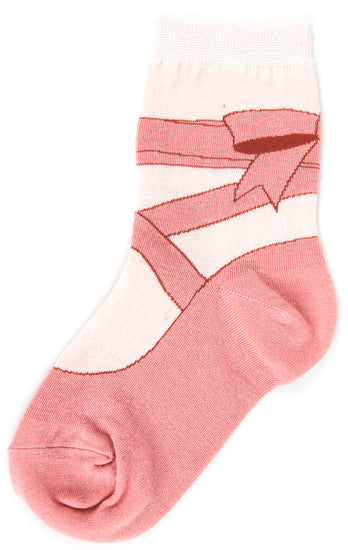 Kids-Ballet Shoe Socks - Jilly's Socks 'n Such