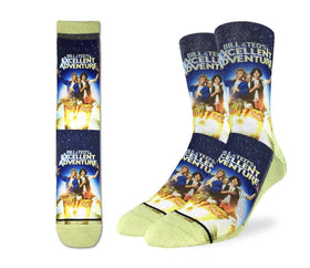 Men’s Bill and Teds Excellent Adventure Socks