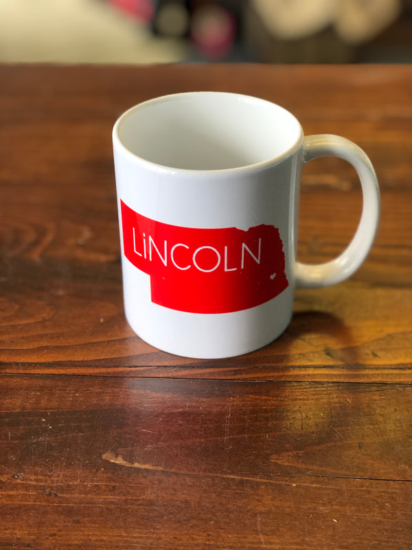 Lincoln Nebraska Coffee Mug - Jilly's Socks 'n Such