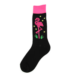 Mens Flamingo Socks - Jilly's Socks 'n Such