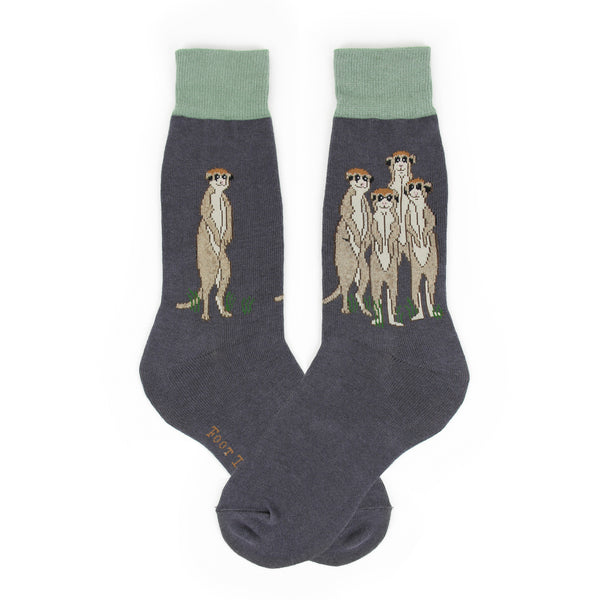 Men's Meerkat Socks - Jilly's Socks 'n Such