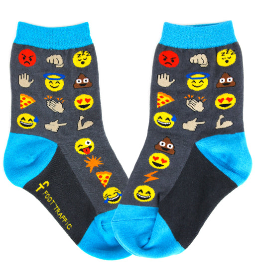 Kids-Emoji Socks - Jilly's Socks 'n Such