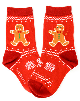 Kids Gingerbread Man Socks