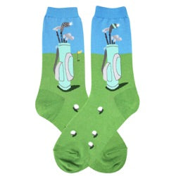 Women’s Golf Scene Socks - Jilly's Socks 'n Such
