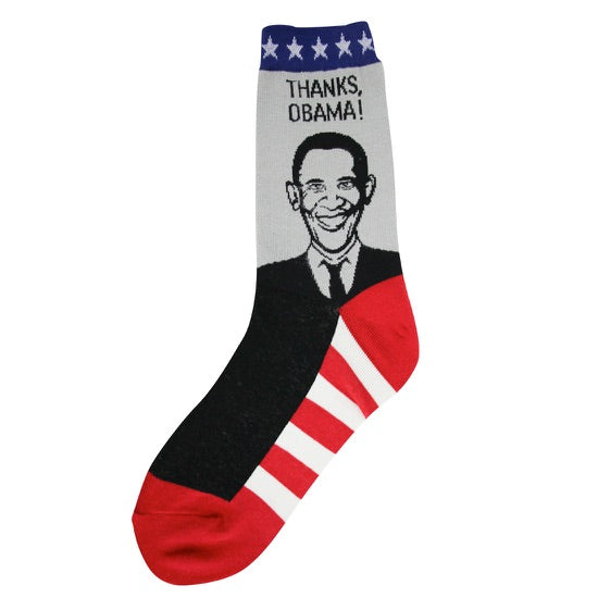 Women’s Thanks Obama Socks - Jilly's Socks 'n Such