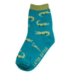 Kid’s Alligator Socks - Jilly's Socks 'n Such