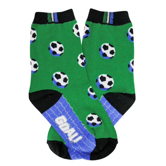 Kids Soccer Ball and Field Socks - Jilly's Socks 'n Such