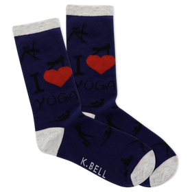 Women’s “I love Yoga” Socks