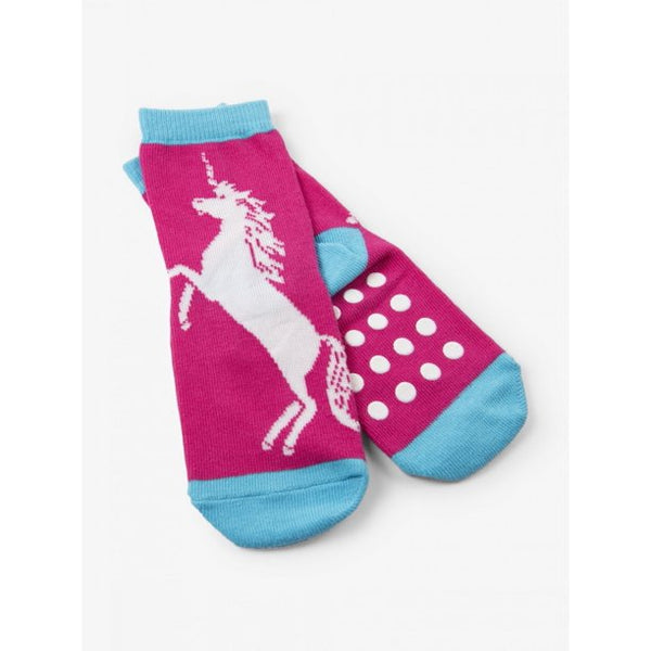 Kids Unicorn Grippy Socks - Jilly's Socks 'n Such