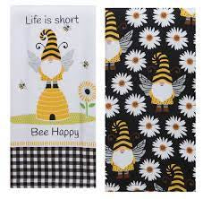 Daisy Gnomes Kitchen Towel - Jilly's Socks 'n Such
