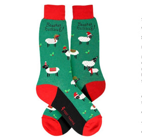 Men’s Baaaaaa humbug Sheep Socks