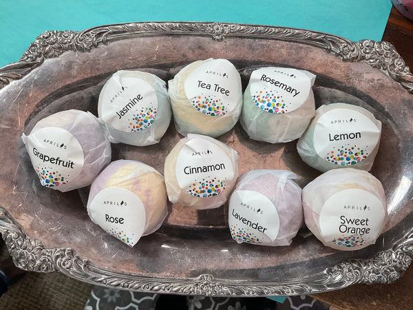 Bath Bombs - April’s - assorted scents - Jilly's Socks 'n Such