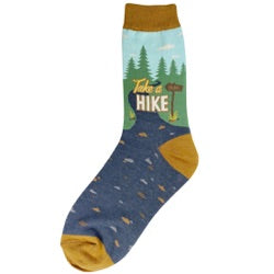 Women’s “Take a Hike”  Socks - Jilly's Socks 'n Such